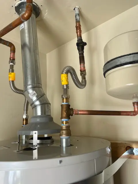 Water heater installation and plumbing repair in Monroe